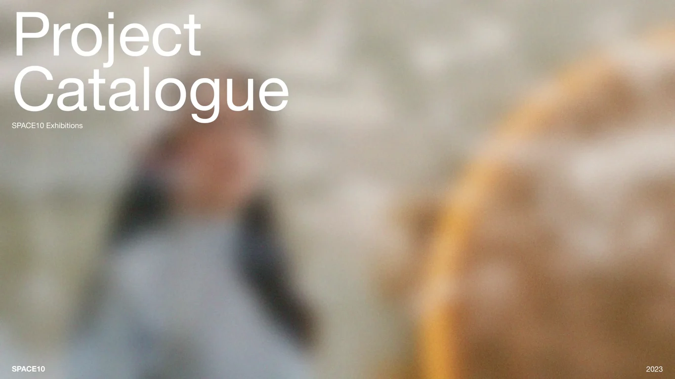 SPACE10 Project Catalogue 2023 deck cover