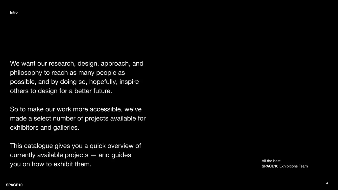 Exhibition asset guidelines and download process