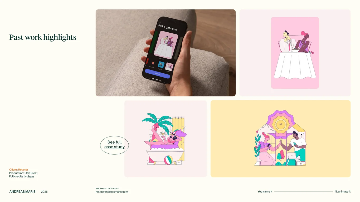 Portfolio project case study and approach