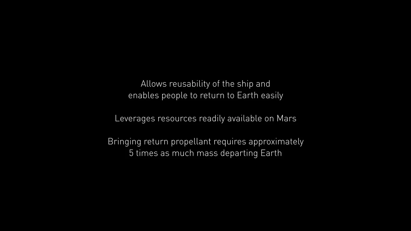 Propellant candidates and tradeoffs