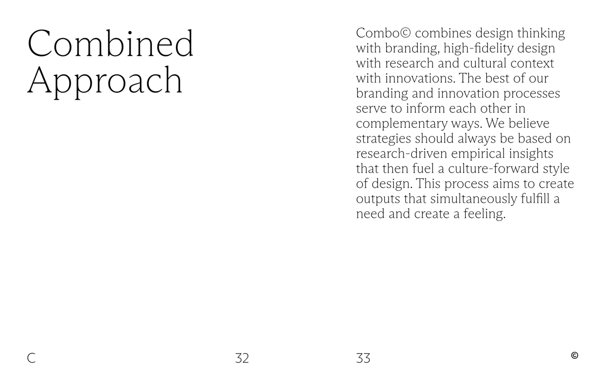 The Combo Process methodology