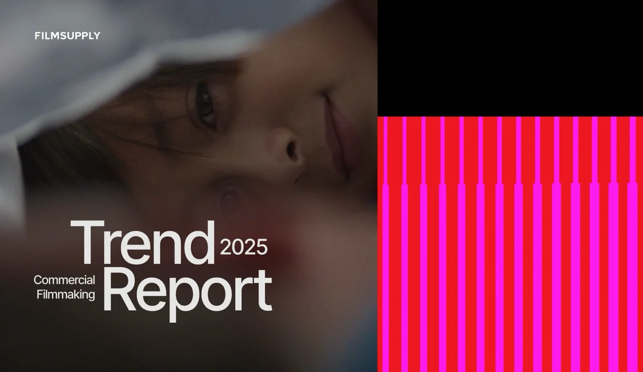 Filmsupply Commercial Filmmaking Trend Report 2025 deck cover