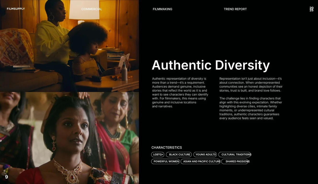 Authentic Diversity in Casting and Storytelling