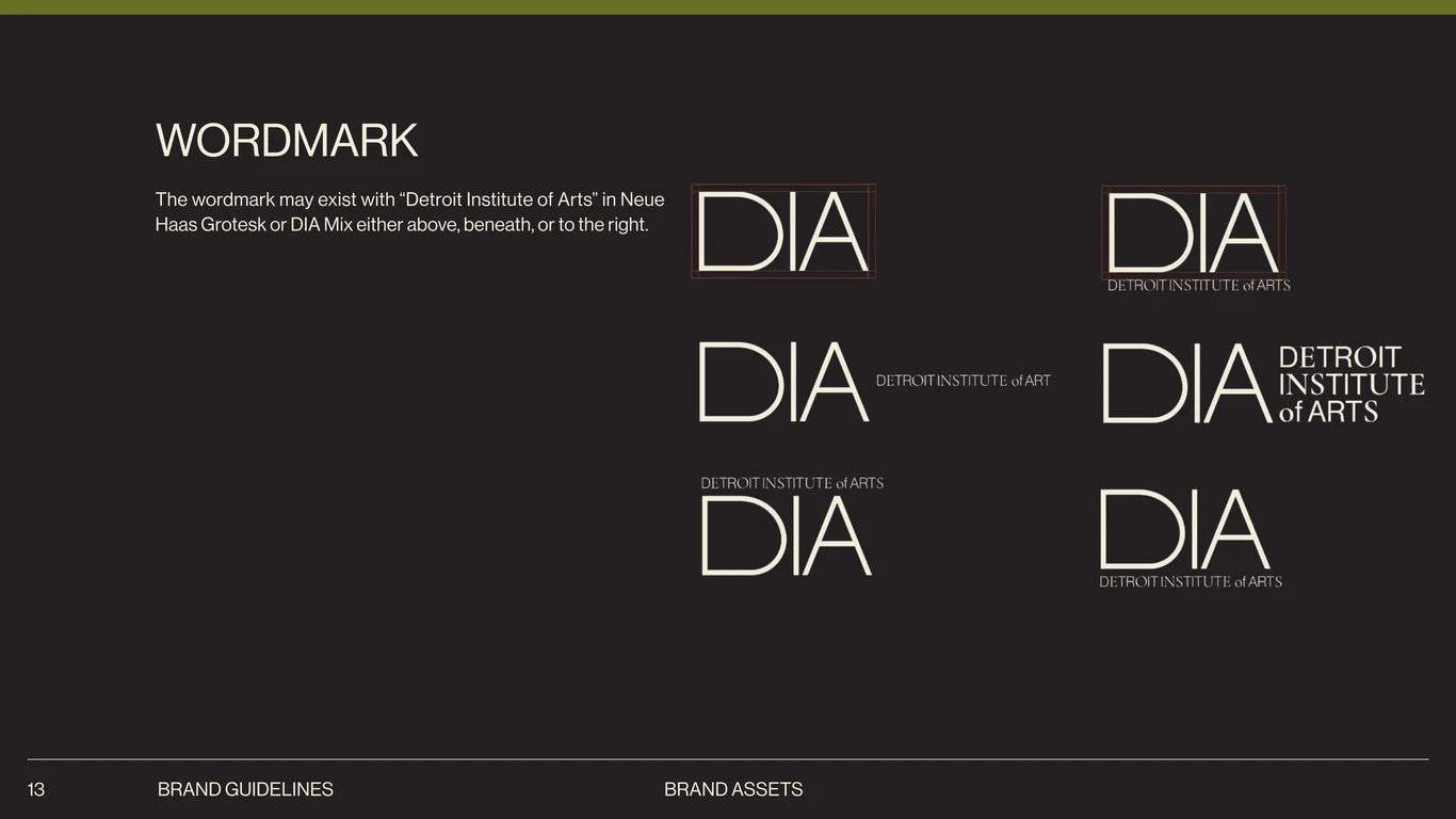 Logo variations and secondary formats