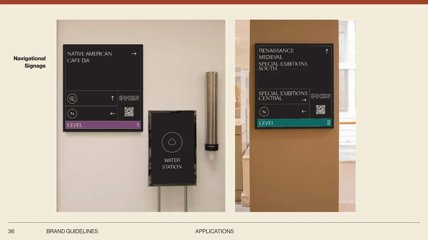 Exterior wayfinding and entrance