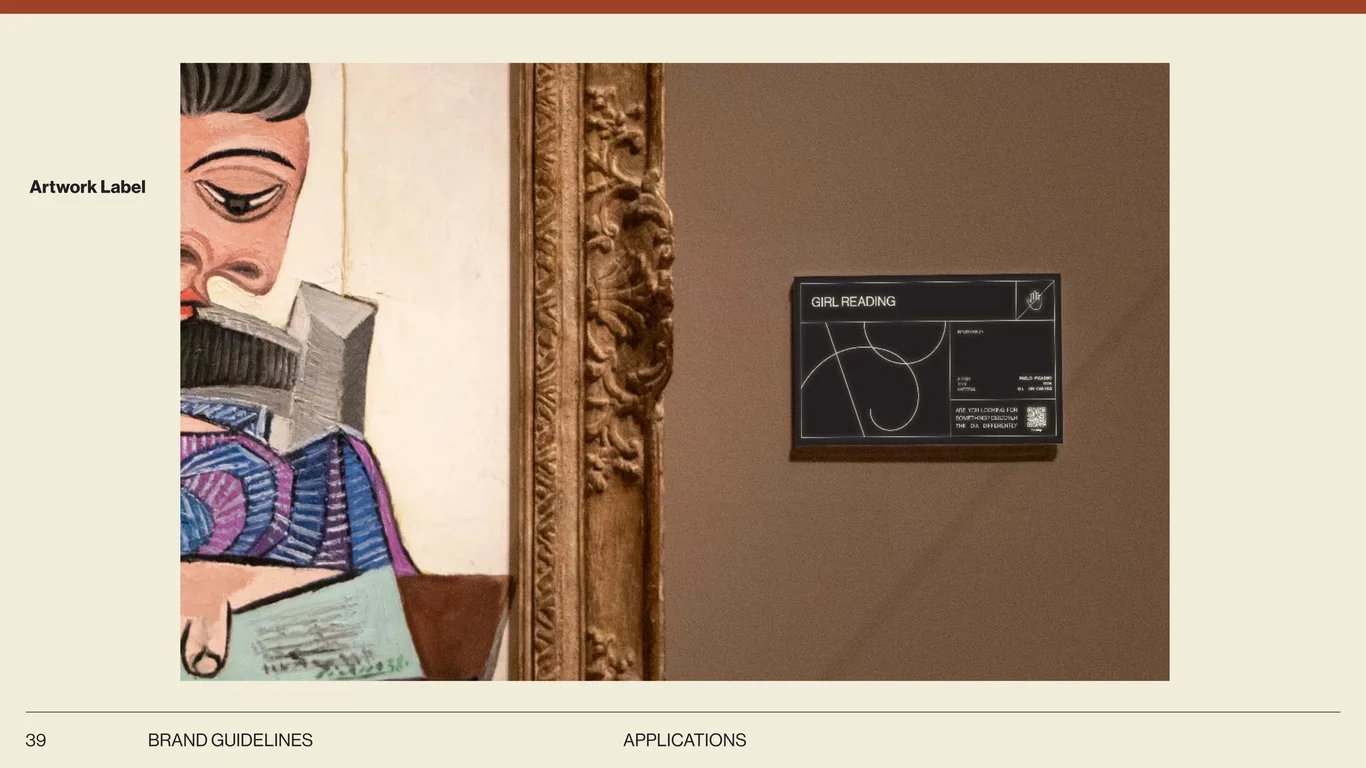 Artwork identification and labels