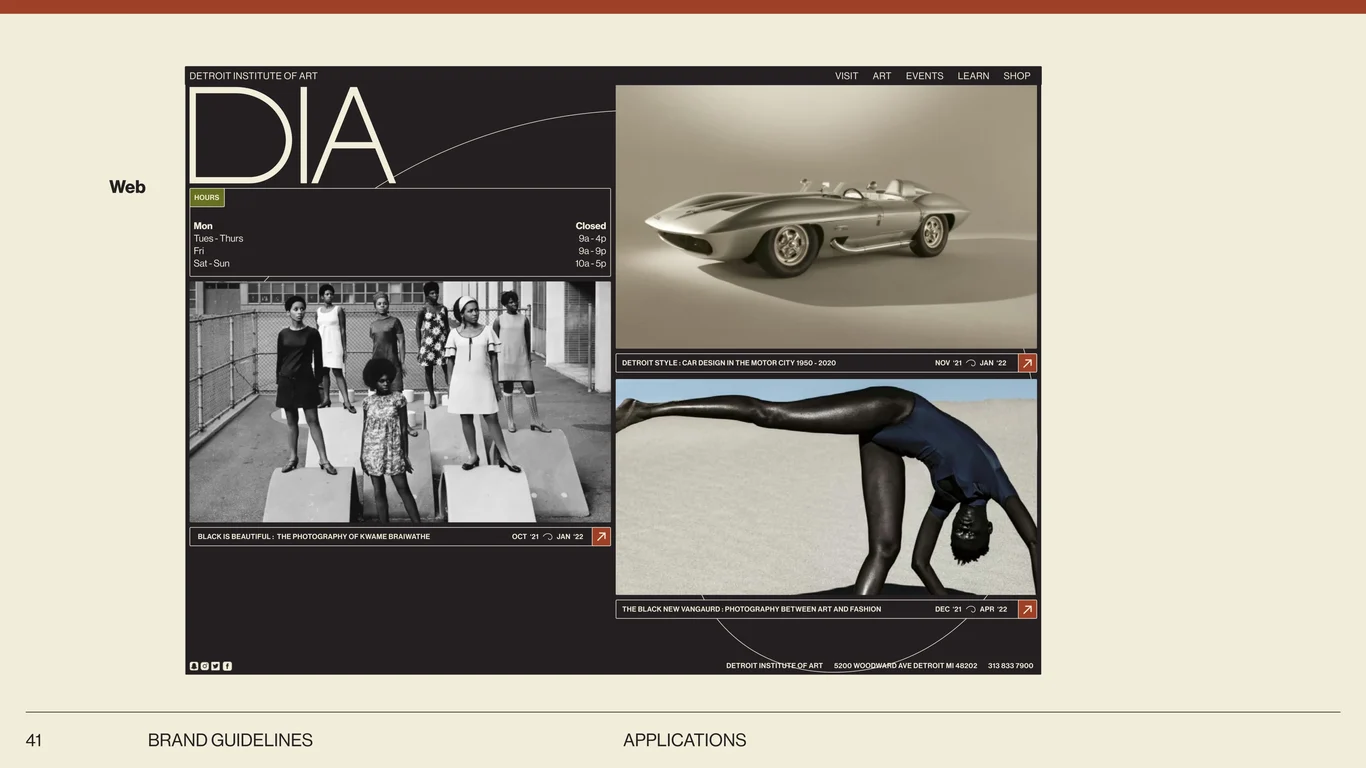 Website design system and responsive