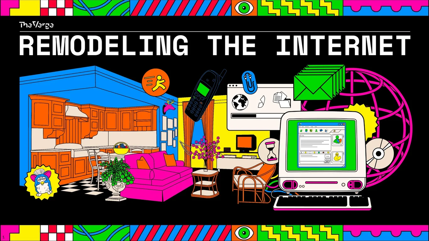 Remodelling the Internet — The Verge 2025 deck cover