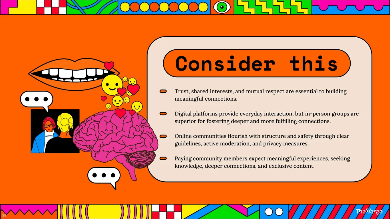Trust, Shared Interests, and Respect Drive Meaningful Connection