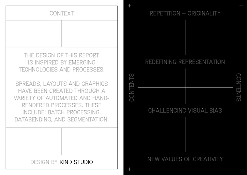 Four thematic lenses framing the report