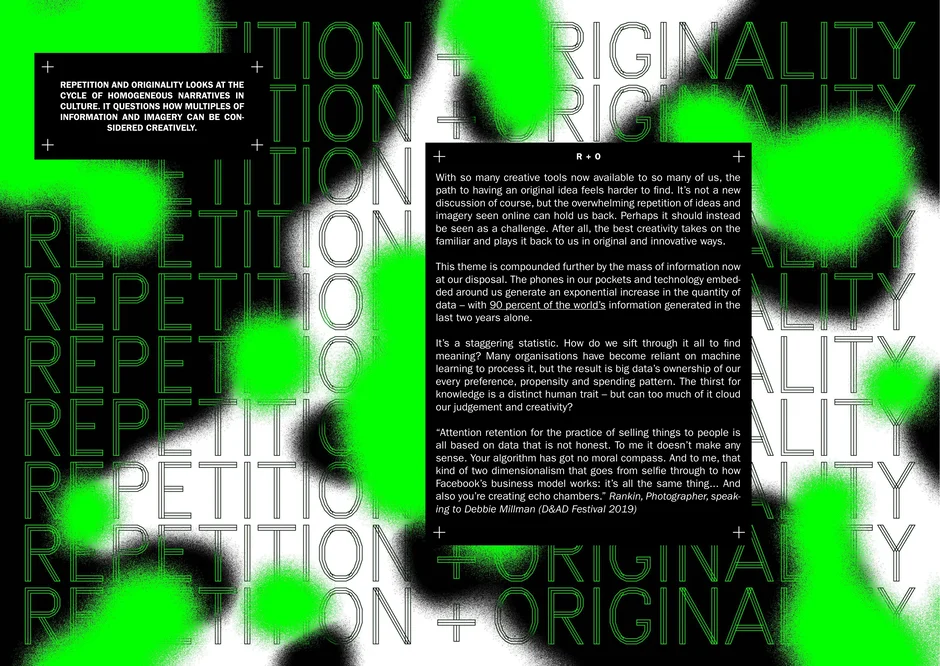 Repetition + Originality: idea fatigue and overload