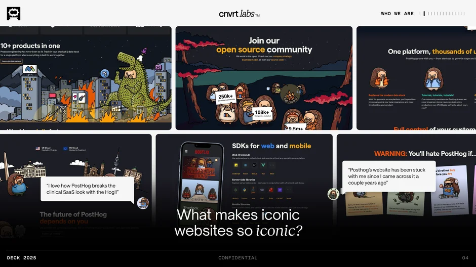 Creating Iconic Websites with Community Engagement