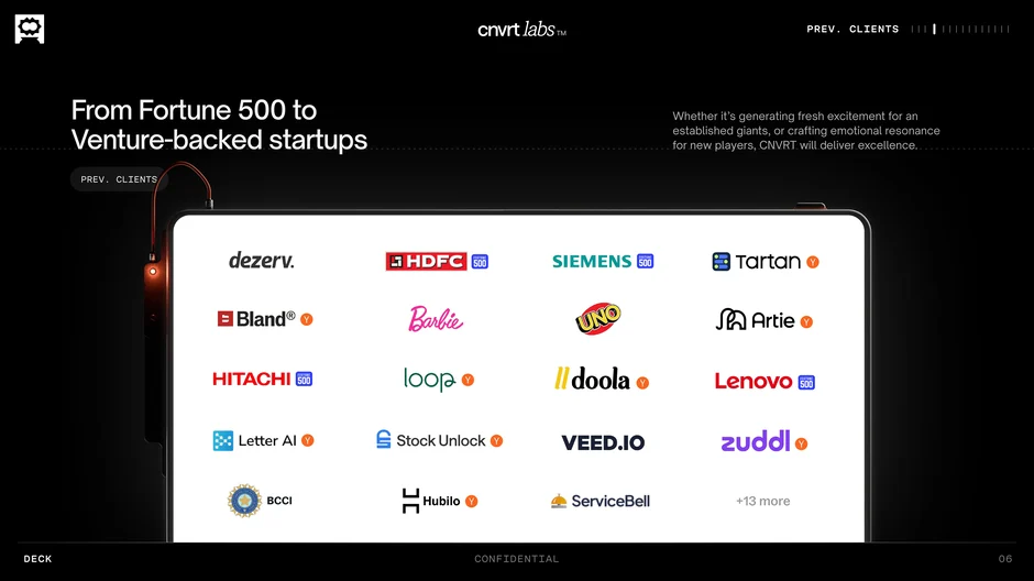 From Fortune 500 to Startups