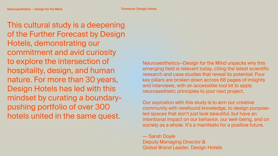 Foreword: Design Hotels