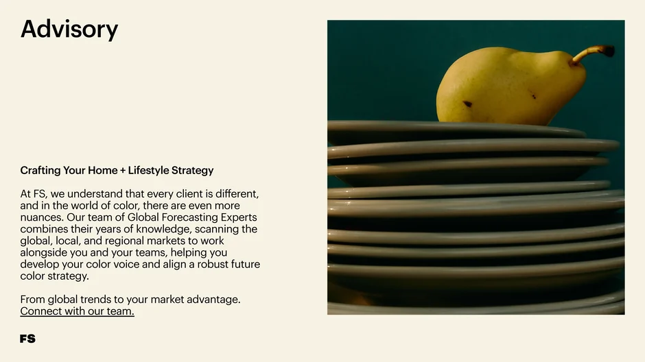 Advisory: Crafting Your Home + Lifestyle Strategy