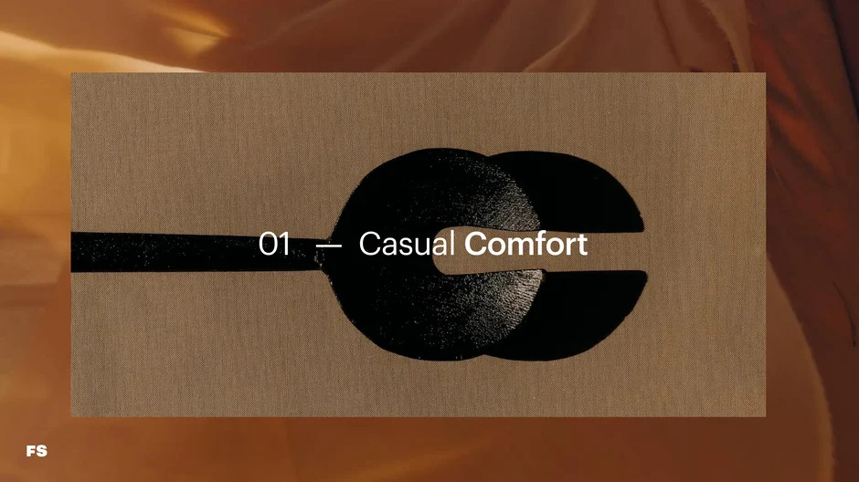 Introduction to the 'Casual Comfort' trend, emphasizing relaxed and comfortable