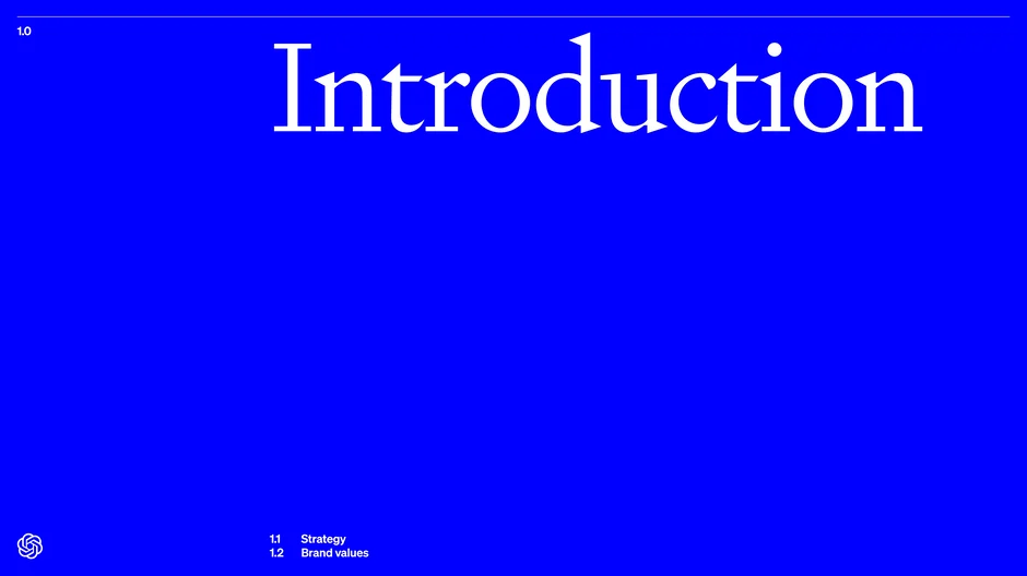 Section cover for the introduction, pointing to subtopics such