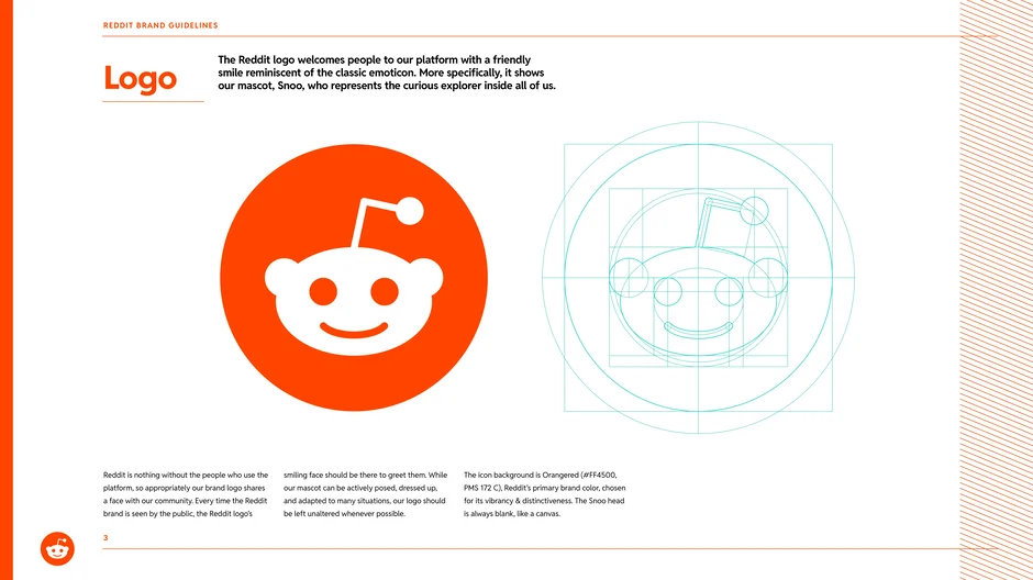 Logo: Snoo mascot and construction