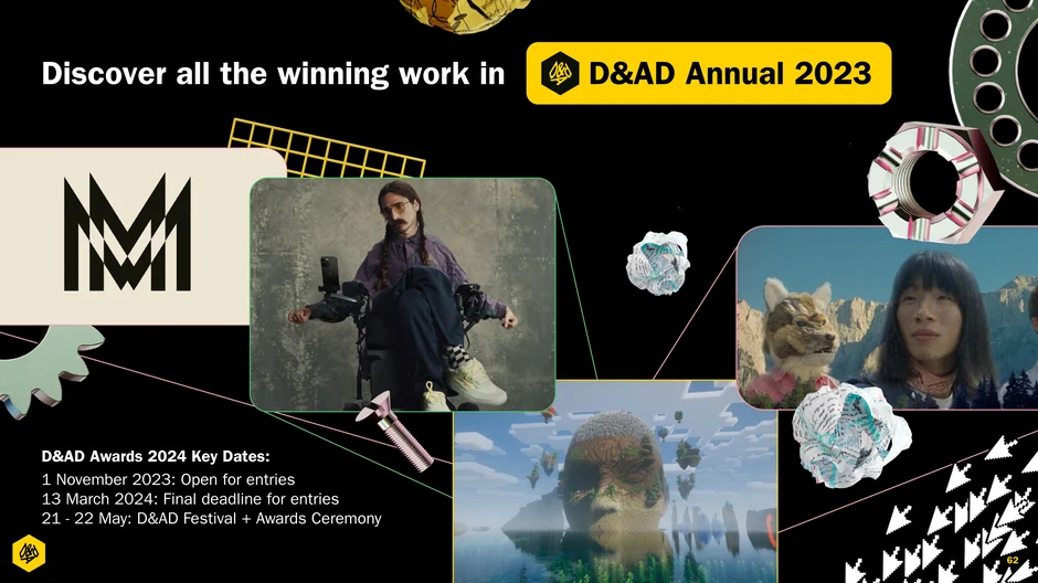 Discover all the winning work in D&AD Annual 2023