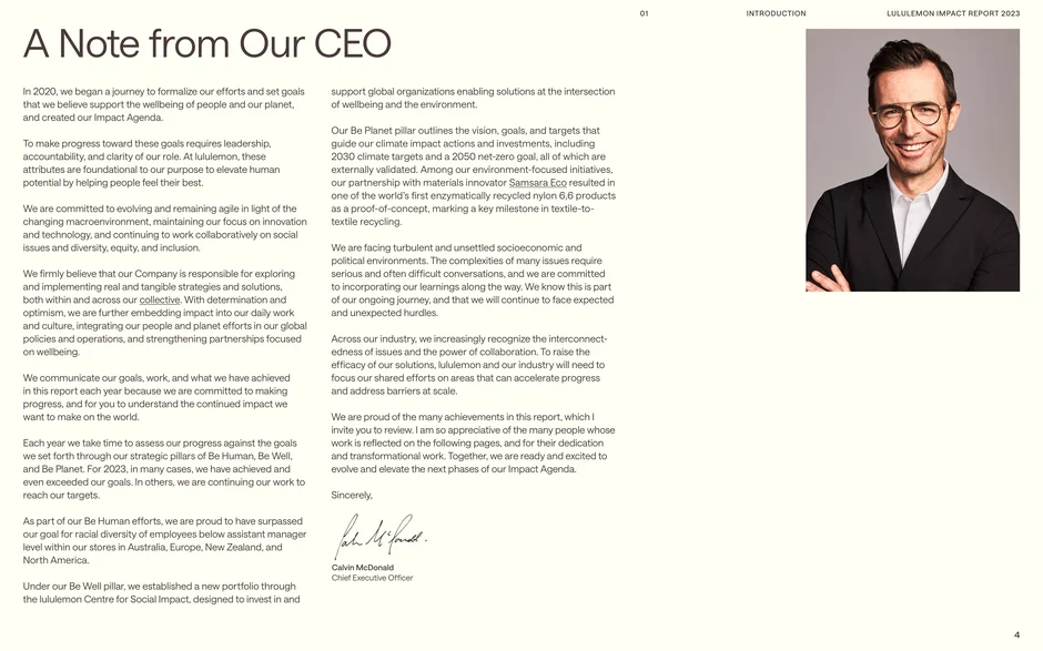 A Note from Our CEO