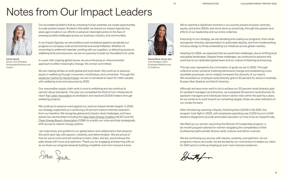 Notes from Our Impact Leaders