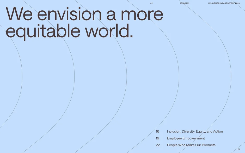 We envision a more equitable world