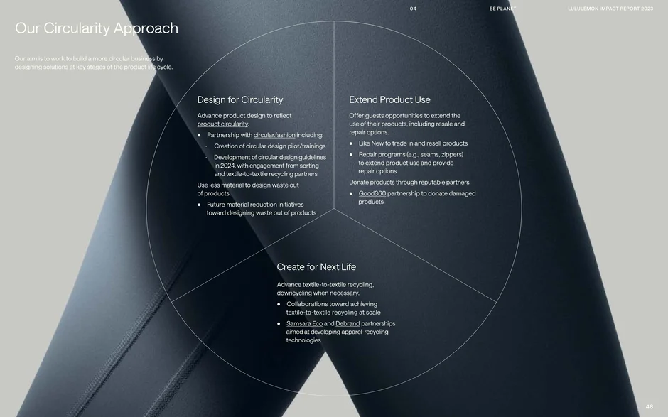 Our Circularity Approach: design, extend, create