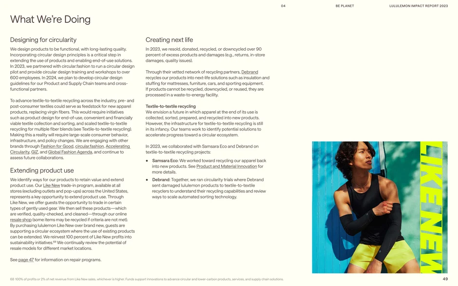 Designing for circularity and creating next life