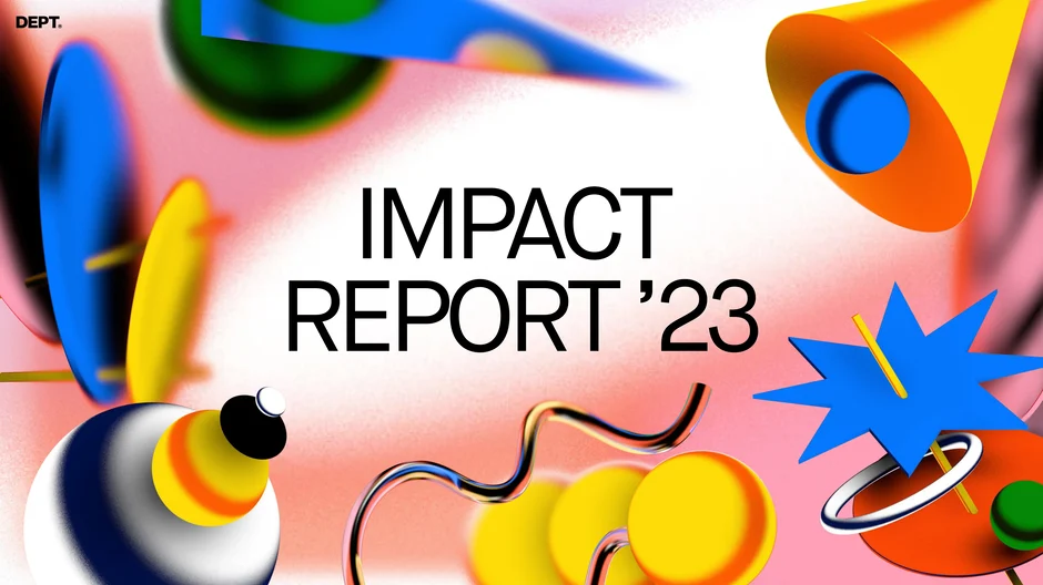 DEPT® Impact Report 2023 — cover slide