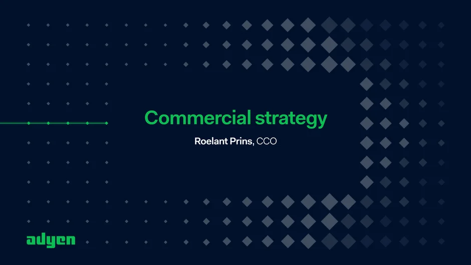 Commercial strategy: Roelant Prins, CCO