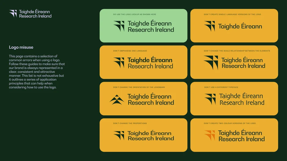 Eight logo misuse rules to avoid