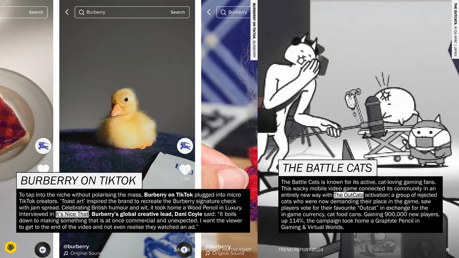 Burberry on TikTok / The Battle Cats