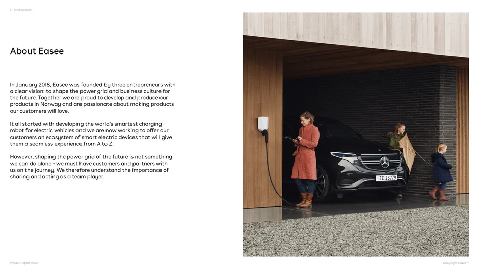 Founded in 2018, Easee aims to revolutionize the power grid