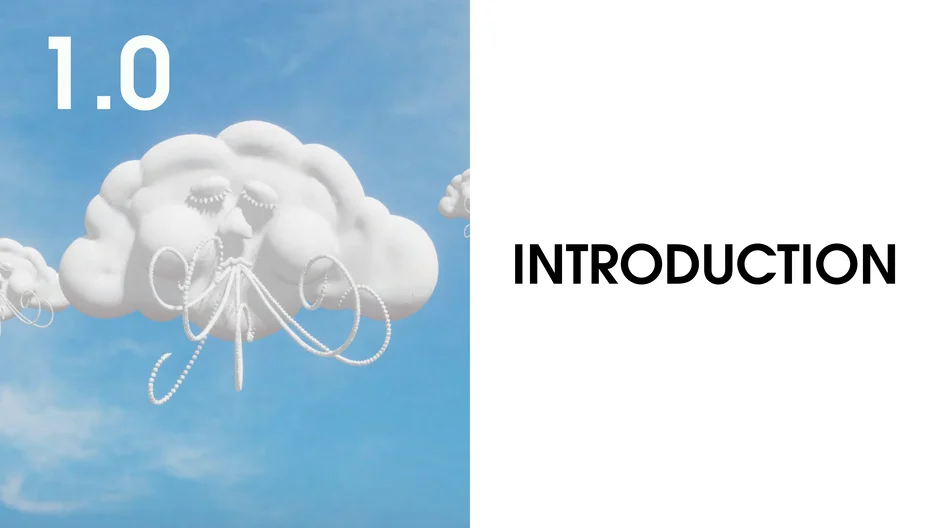Section opener that launches the report's Introduction, framing Project Earth