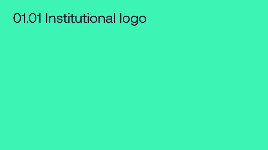 Labels the institutional logo section and establishes the official Pro