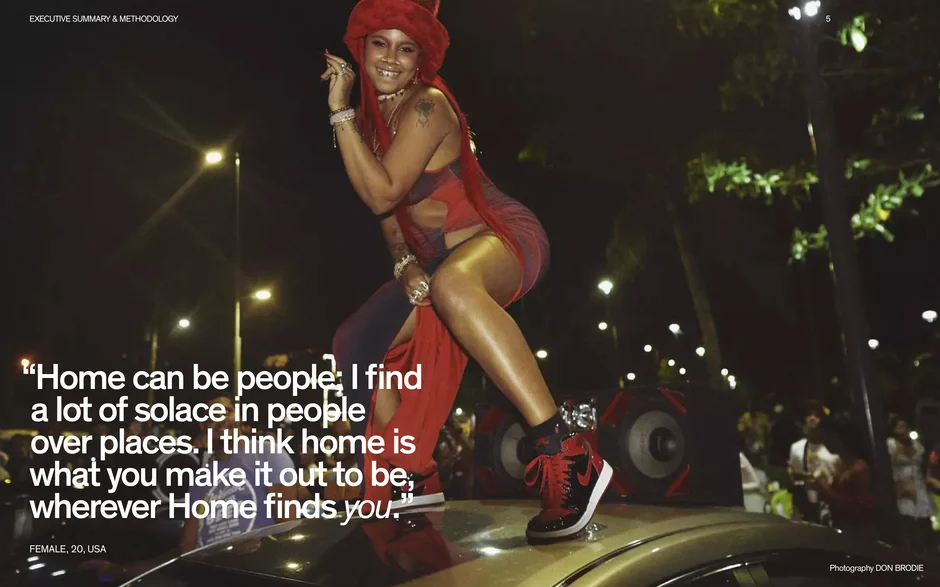 'Home can be people': female, 20, USA